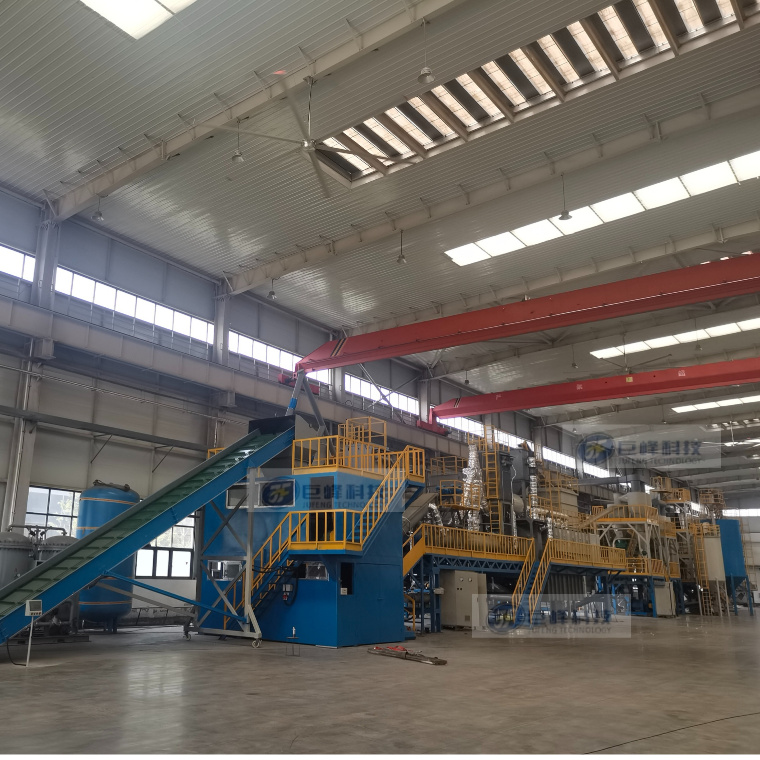 废旧锂电池带电破碎处理设备