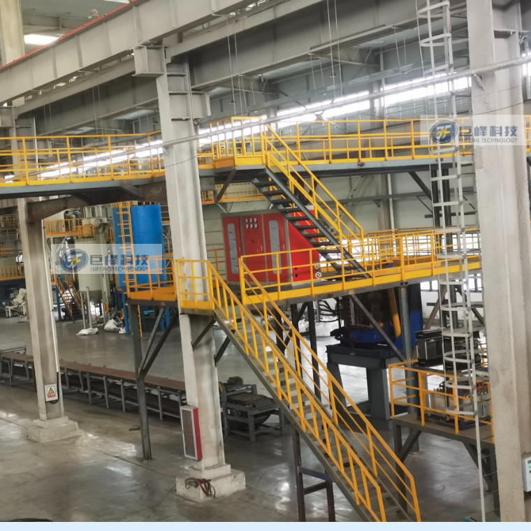 锂电池负极热解脱粉设备实拍